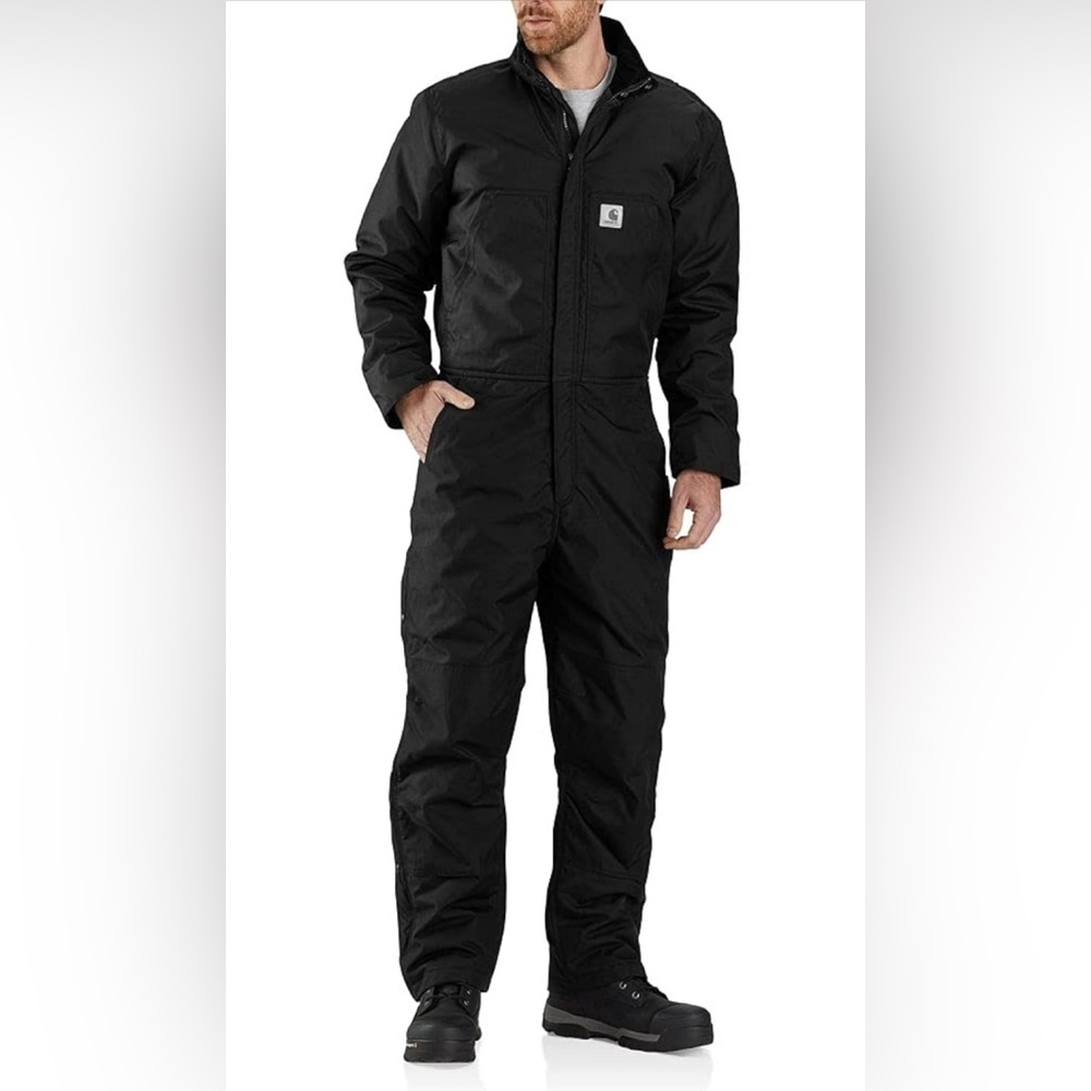Black Coverall Jumpsuit
